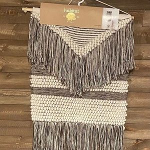 NWT Boho chic woven wall hanging